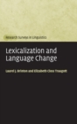 Image for Lexicalization and Language Change