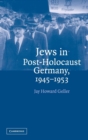 Image for Jews in post-Holocaust Germany, 1945-1953