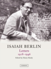 Image for Isaiah Berlin: Volume 1 : Letters, 1928-1946
