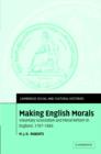 Image for Making English Morals