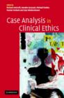 Image for Case Analysis in Clinical Ethics