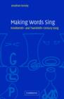 Image for Making Words Sing
