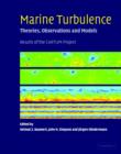 Image for Marine Turbulence : Theories, Observations, and Models