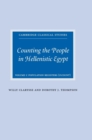 Image for Counting the People in Hellenistic Egypt: Volume 1, Population Registers (P. Count)