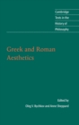 Image for Greek and Roman Aesthetics