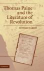 Image for Thomas Paine and the Literature of Revolution