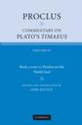 Image for Proclus  : commentary on Plato&#39;s TimaeusVol. 4: Proclus on the world soul