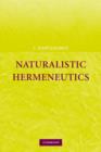 Image for Naturalistic Hermeneutics