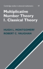 Image for Multiplicative number theory1: Classical theory
