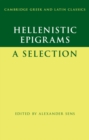 Image for Hellenistic Epigrams