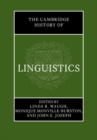 Image for The Cambridge History of Linguistics