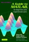 Image for A Guide to MATLAB