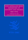 Image for WTO Appellate Body Repertory of Reports and Awards