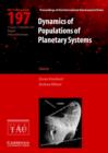 Image for Dynamics of Populations of Planetary Systems (IAU C197)