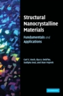 Image for Structural nanocrystalline materials  : fundamentals and applications