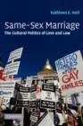 Image for The cultural politics of same sex marriage