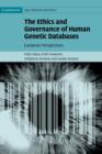 Image for The Ethics and Governance of Human Genetic Databases