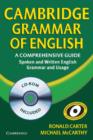 Image for The Cambridge grammar of English  : a comprehensive guide