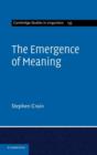 Image for The Emergence of Meaning