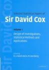 Image for Selected Statistical Papers of Sir David Cox 2 Volume Hardback Set