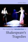 Image for The Cambridge introduction to Shakespeare's tragedies