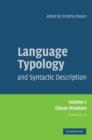 Image for Language Typology 3 Volume Hardback Set