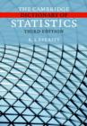 Image for The Cambridge Dictionary of Statistics