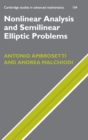 Image for Nonlinear analysis and semilinear elliptic problems