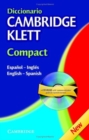 Image for Diccionario Cambridge Klett Compact Espanol-Ingles/English-Spanish Hardback with CD-ROM