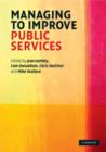 Image for Managing to Improve Public Services