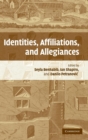 Image for Identities, affiliations and allegiances