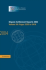 Image for Dispute Settlement Reports 2004