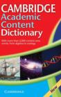 Image for Cambridge Academic Content Dictionary