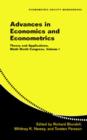Image for Advances in economics and econometrics