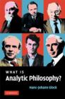 Image for What is Analytic Philosophy?