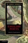 Image for The Cambridge Companion to English Poets