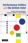 Image for Performance politics and the British voter