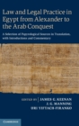 Image for Law and Legal Practice in Egypt from Alexander to the Arab Conquest