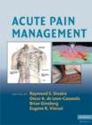 Image for Acute pain management