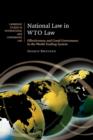 Image for National Law in WTO Law