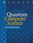Image for Quantum computer science  : an introduction