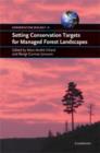 Image for Setting Conservation Targets for Managed Forest Landscapes