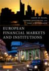 Image for European Financial Markets and Institutions