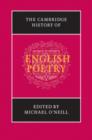 Image for The Cambridge history of English poetry