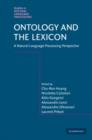 Image for Ontology and the lexicon  : a natural language processing perspective