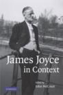 Image for James Joyce in Context