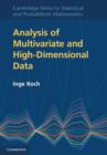 Image for Analysis of Multivariate and High-Dimensional Data
