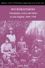 Image for Microhistories  : demography, society and culture in rural England, 1800-1930