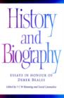 Image for History and biography  : essays in honour of Derek Beales