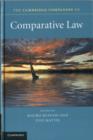 Image for The Cambridge companion to comparative law